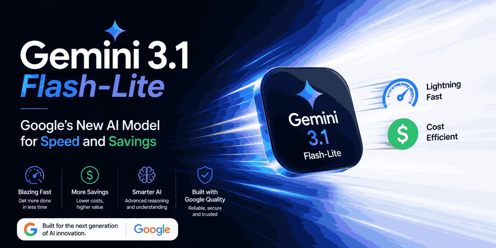 Gemini 3.1 Flash-Lite Google’s New AI Model for Speed and Savings