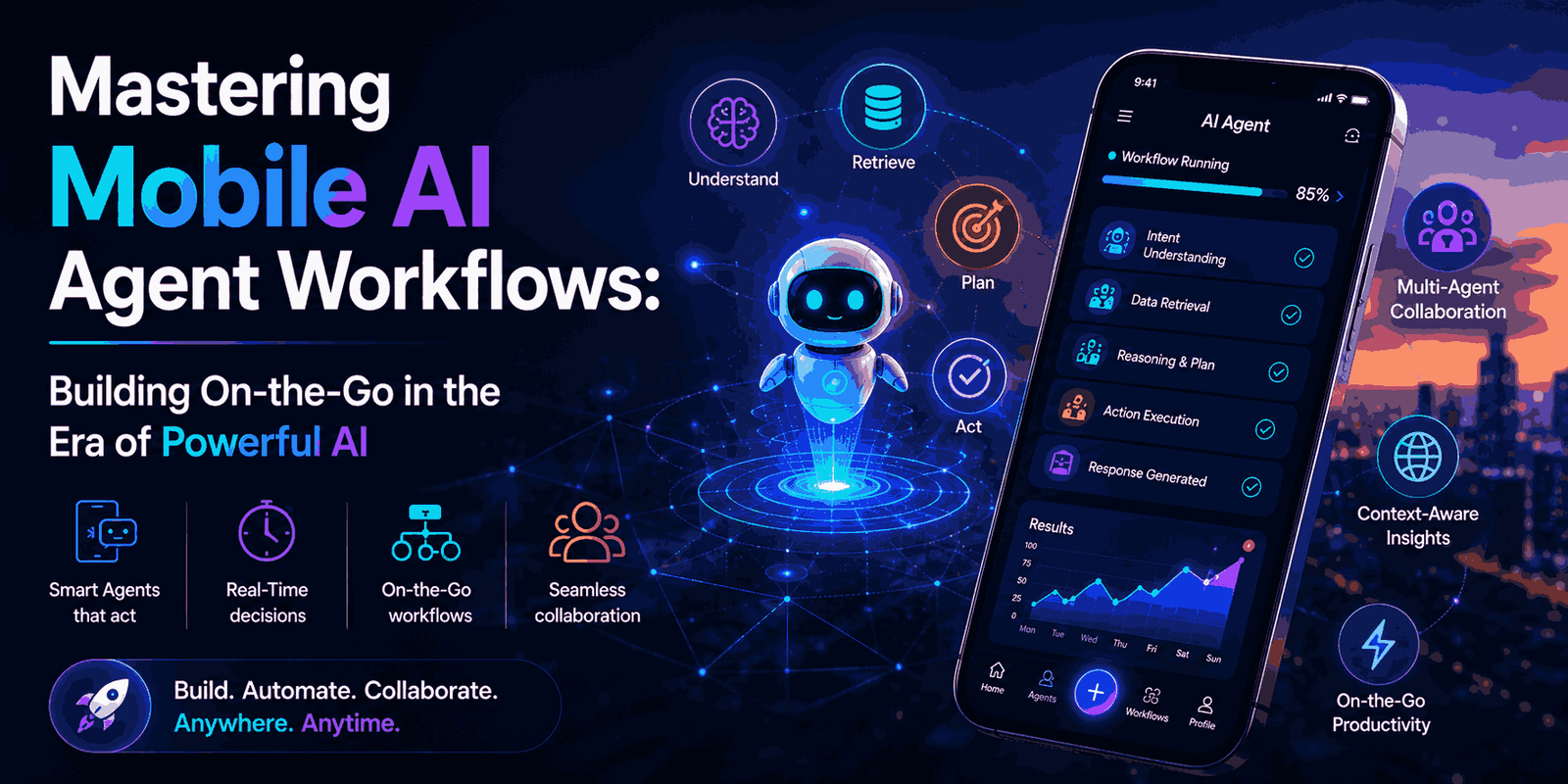 Mobile AI Agent Workflows
