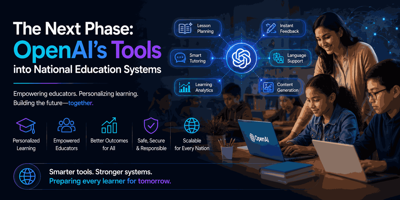 OpenAI’s tools into national education systems